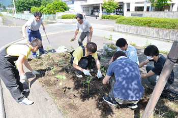 梅雨の晴れ間、良い汗をかきました。